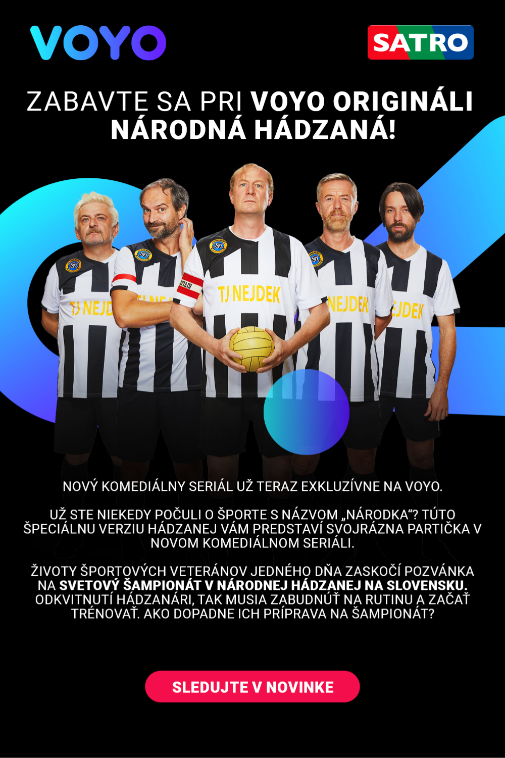 Zabavte sa pri VOYO origináli Národná hádzaná