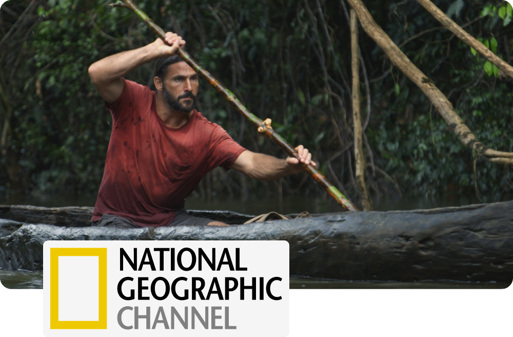 Umenie prežiť: Dobrodružstvo v Amazónii, programový tip National Geographic Channel