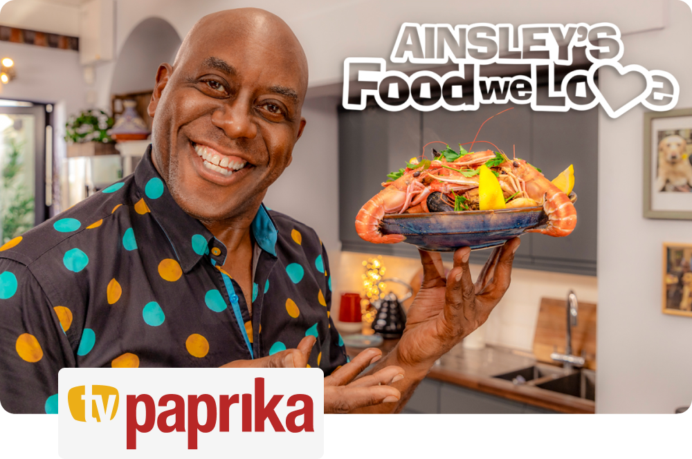 Radostné varenie s Ainsleym, kanálový tip TV Paprika