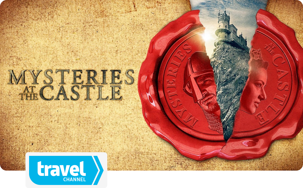 Záhady hradov, programový tip Travel Channel